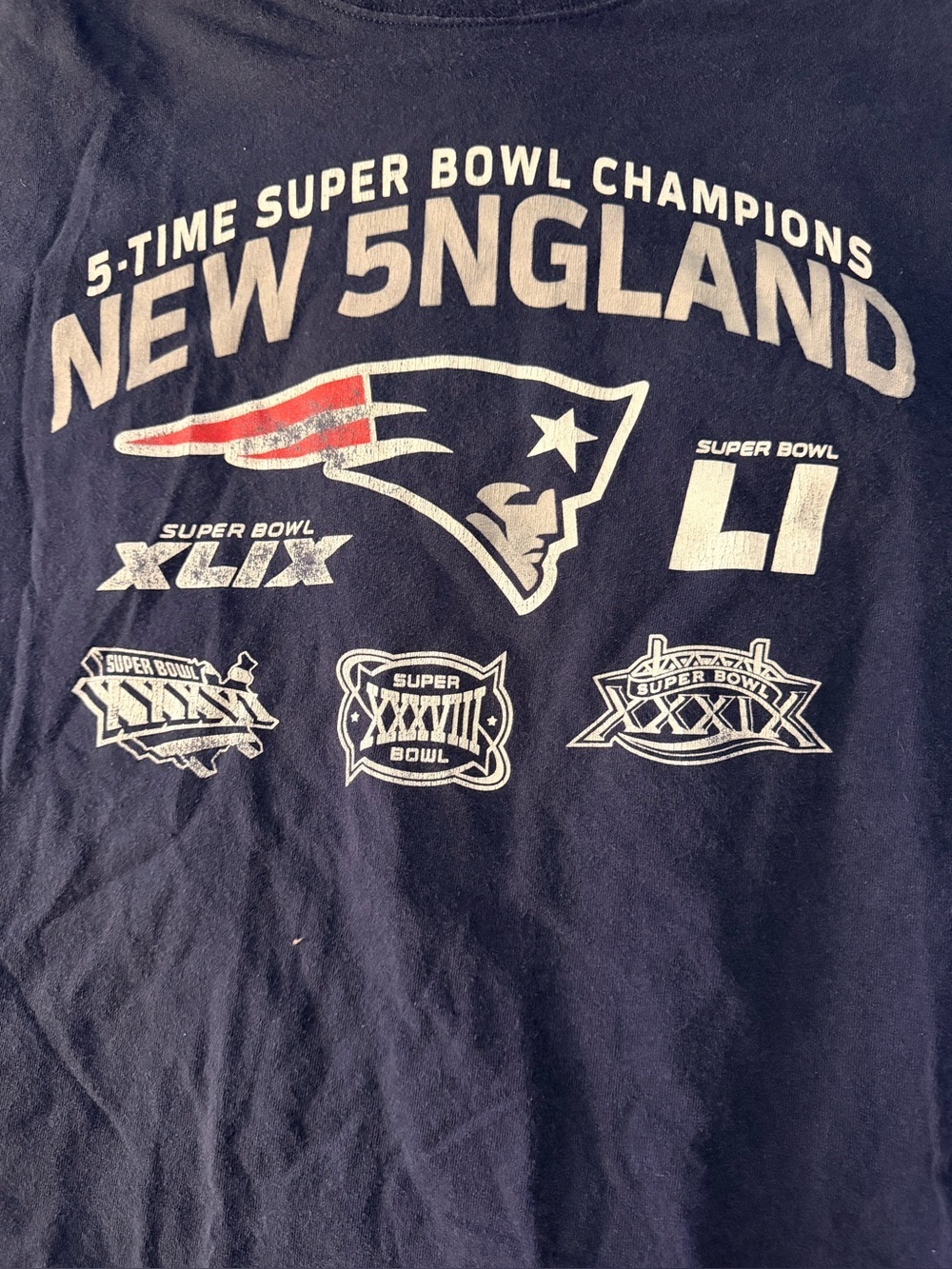 3 New England Patriots Men’s Tee Shirts - Picture 7 of 11